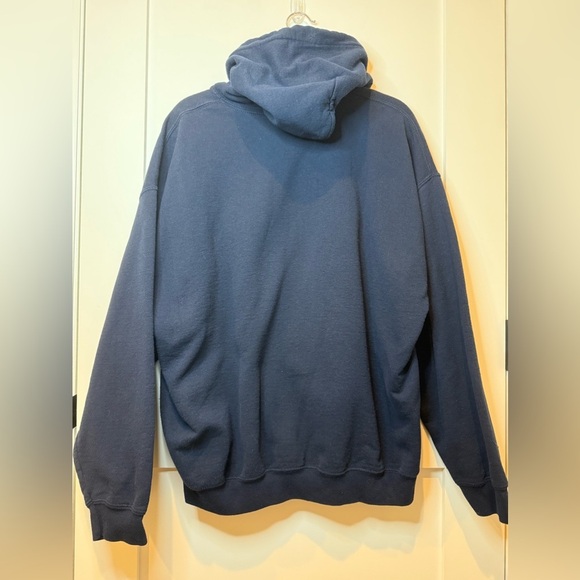 Hershey Park Chocolate World Sweatshirt Golden Heavy Blend Navy Blue Size XL - Picture 2 of 3